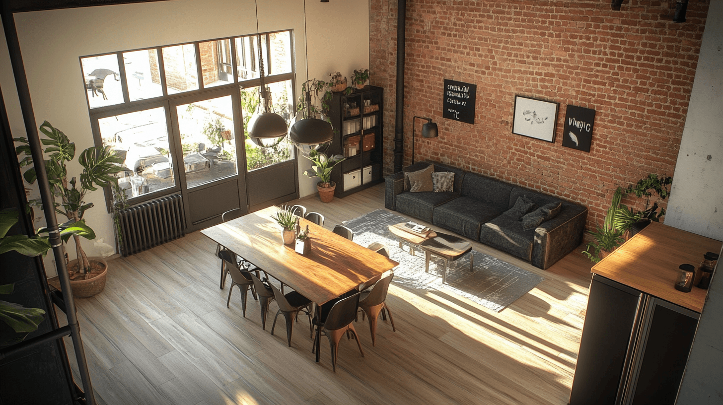 Offenes Wohnen: Raumgestaltung im Loft-Stil