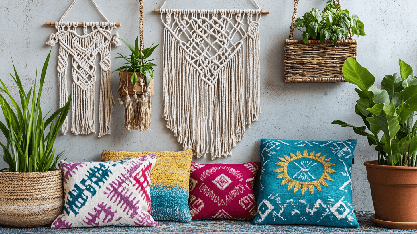 Deko und Accessoires für den Nomadic Boho Stil