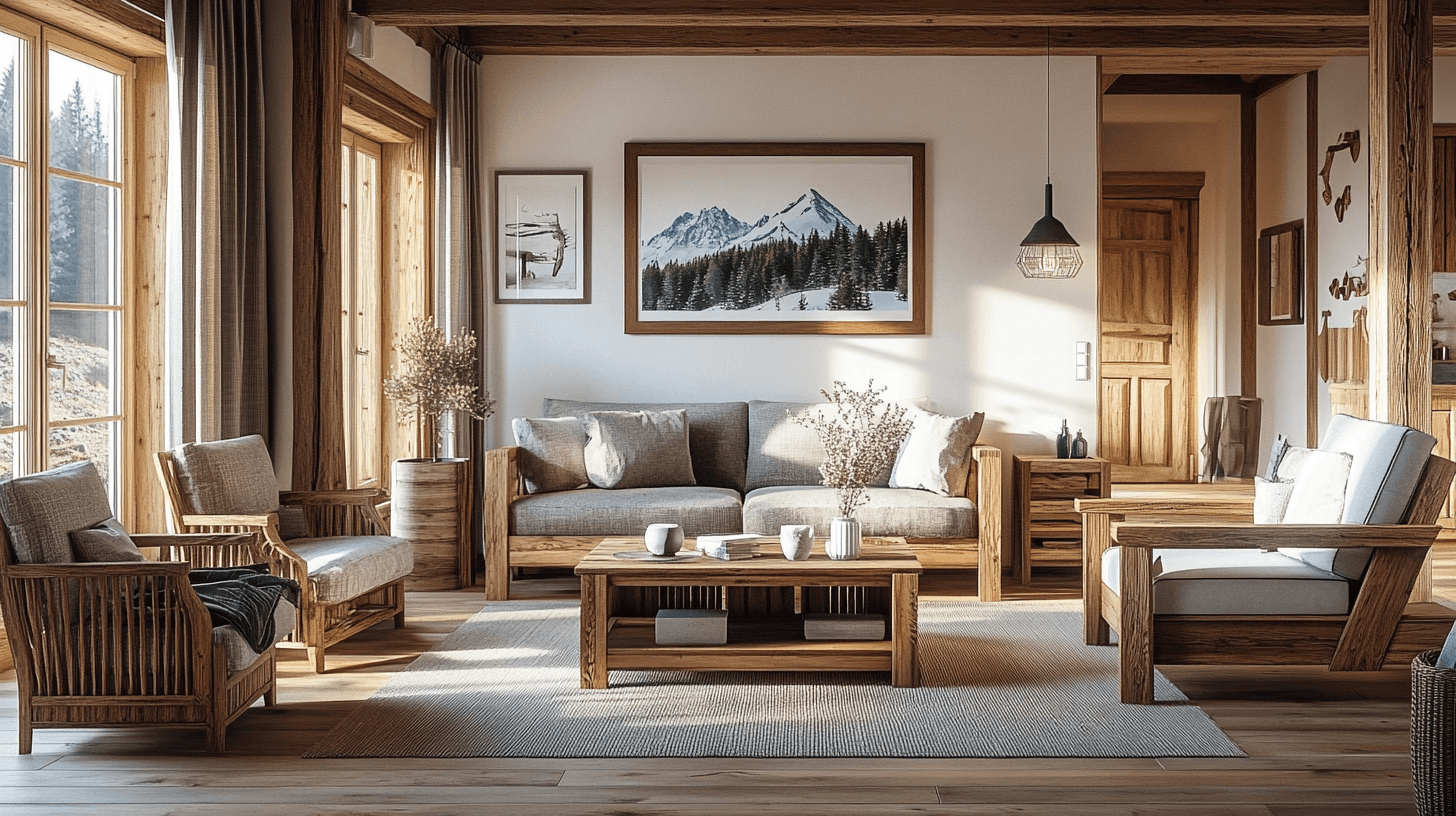 Wohnstile im Alpenstil: Traditionelle Gemütlichkeit begegnet moderner Eleganz