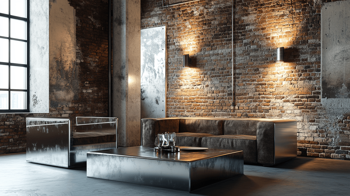 Dekorieren mit Metall: Industrial und modern gestalten