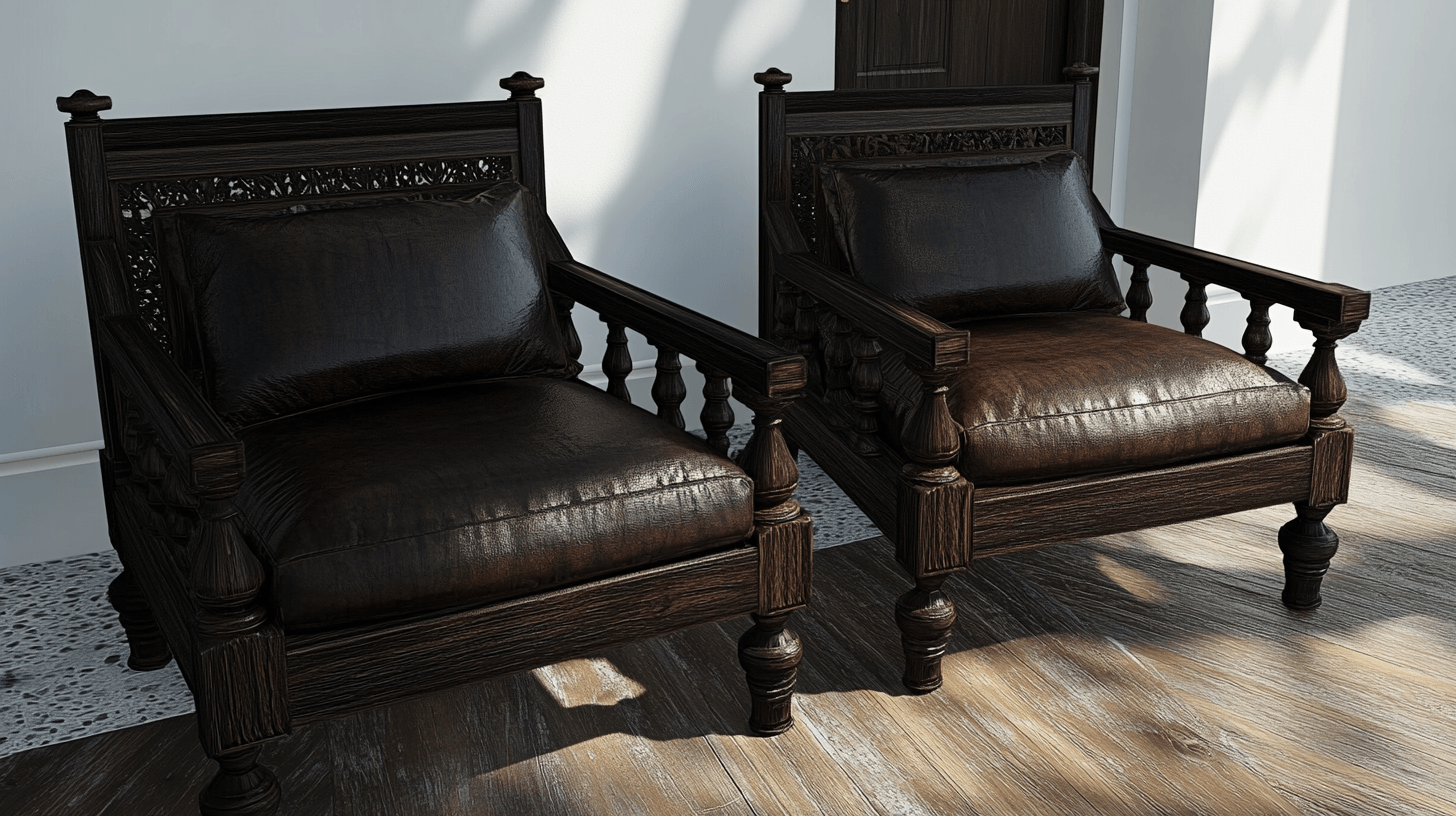Möbel im Kolonialstil: Dunkle Holzarten und robuste Designs