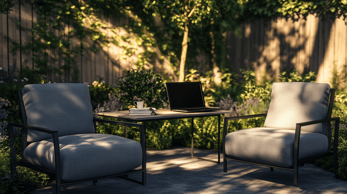 Ergonomische Gartenstühle für ausgedehntes Arbeiten