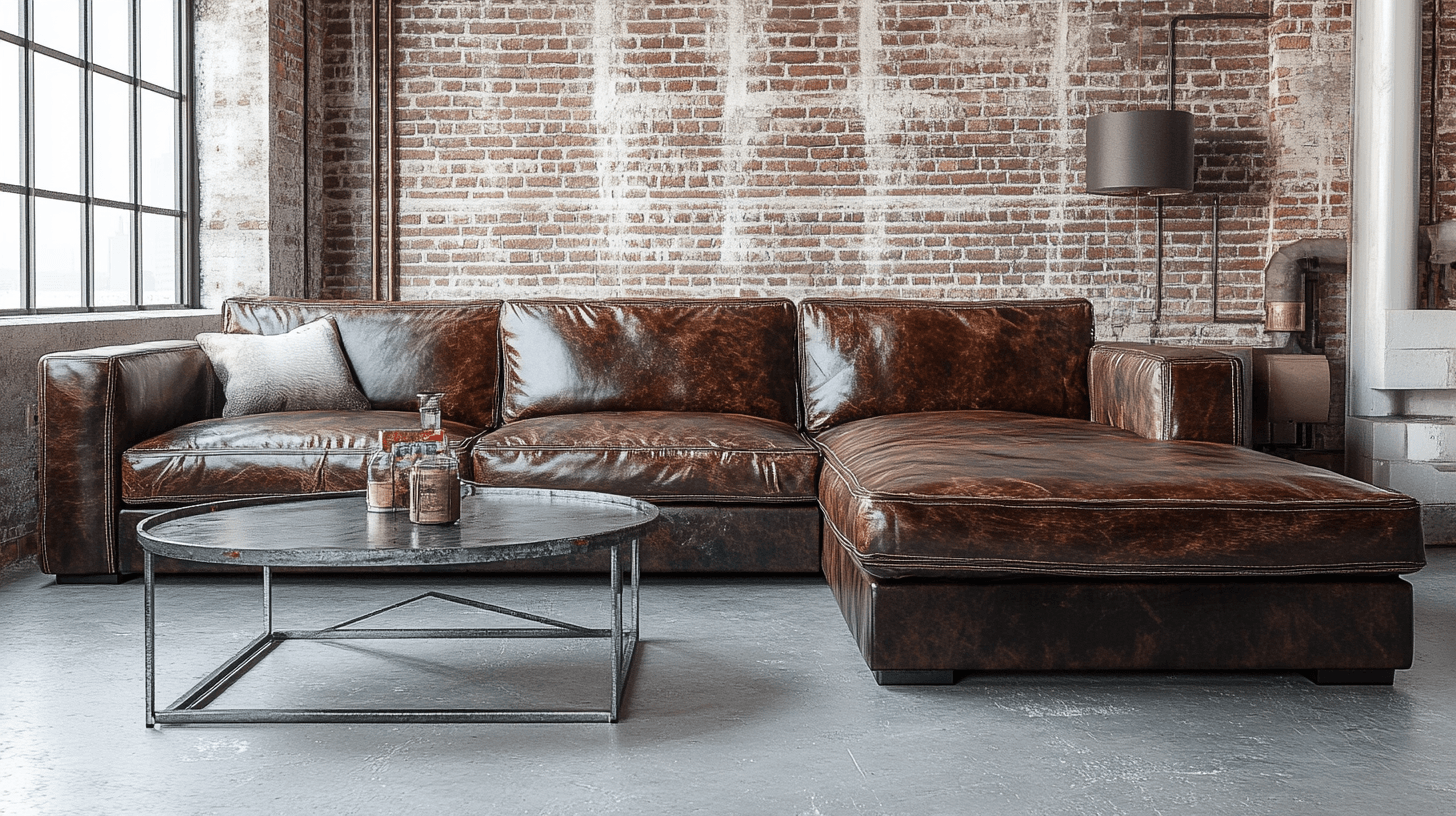 Möbel für ein Wohnzimmer im Loft-Stil gestalten