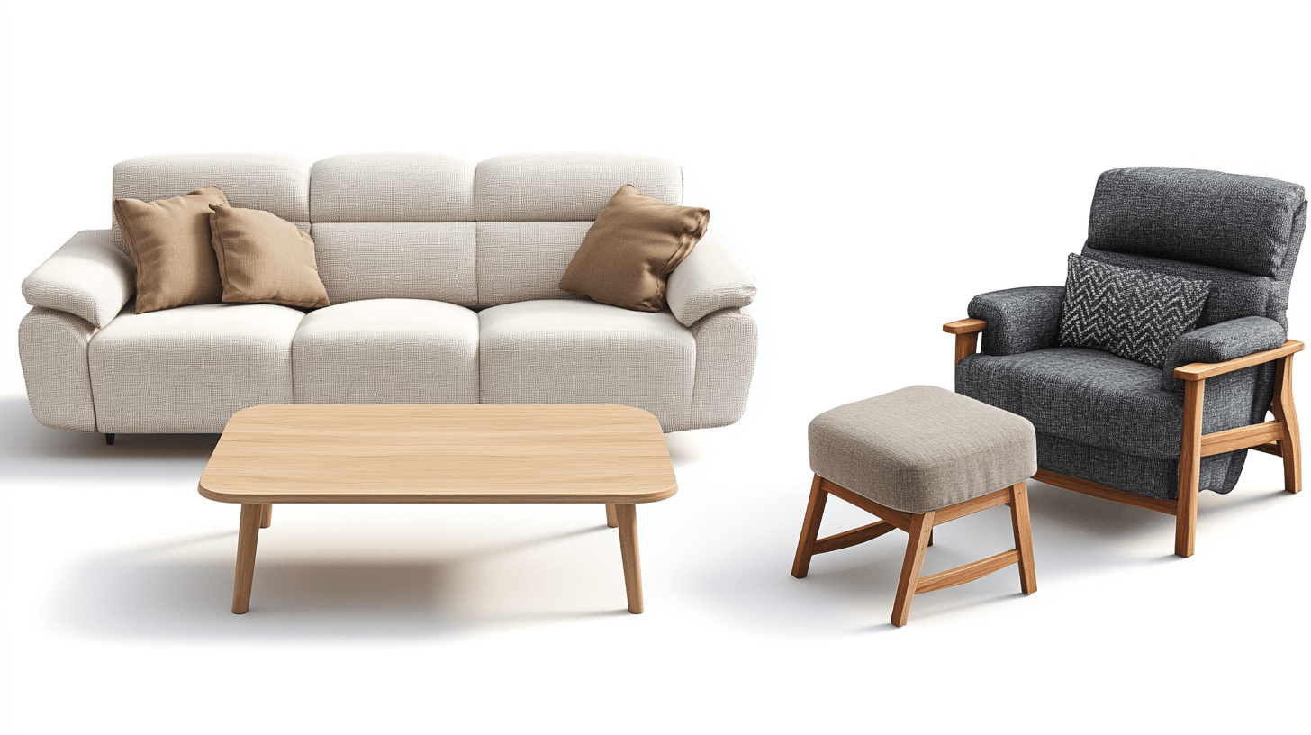 Möbel im Smart Casual Living-Stil