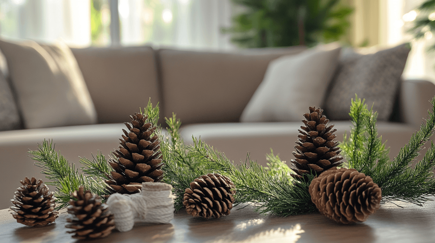Natürliche Elemente für eine winterliche Stimmung
