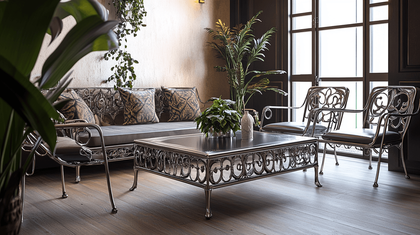 Metallmöbel elegant einfügen