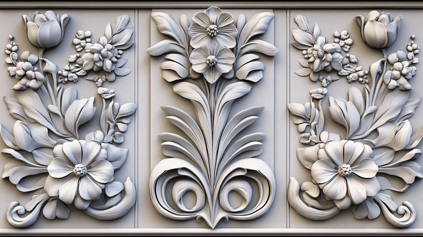 Dekorative Elemente im Jugendstil: Florale Akzente einbringen