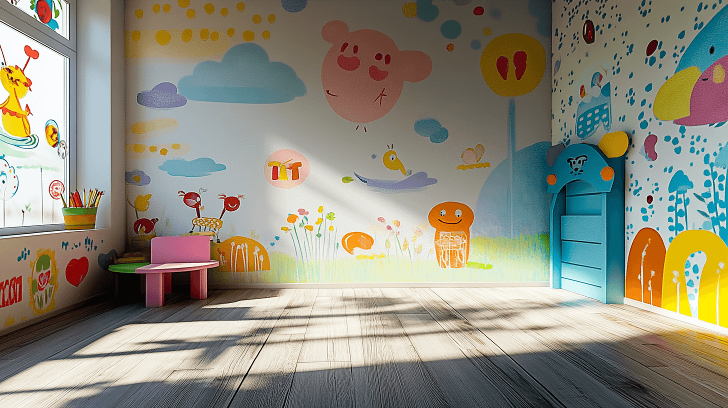 Kreative Wandideen für das Kinderzimmer