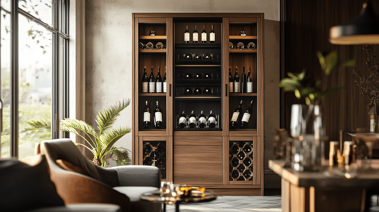 Die verschiedenen Arten von Weinschränken: Modelle und Designs
