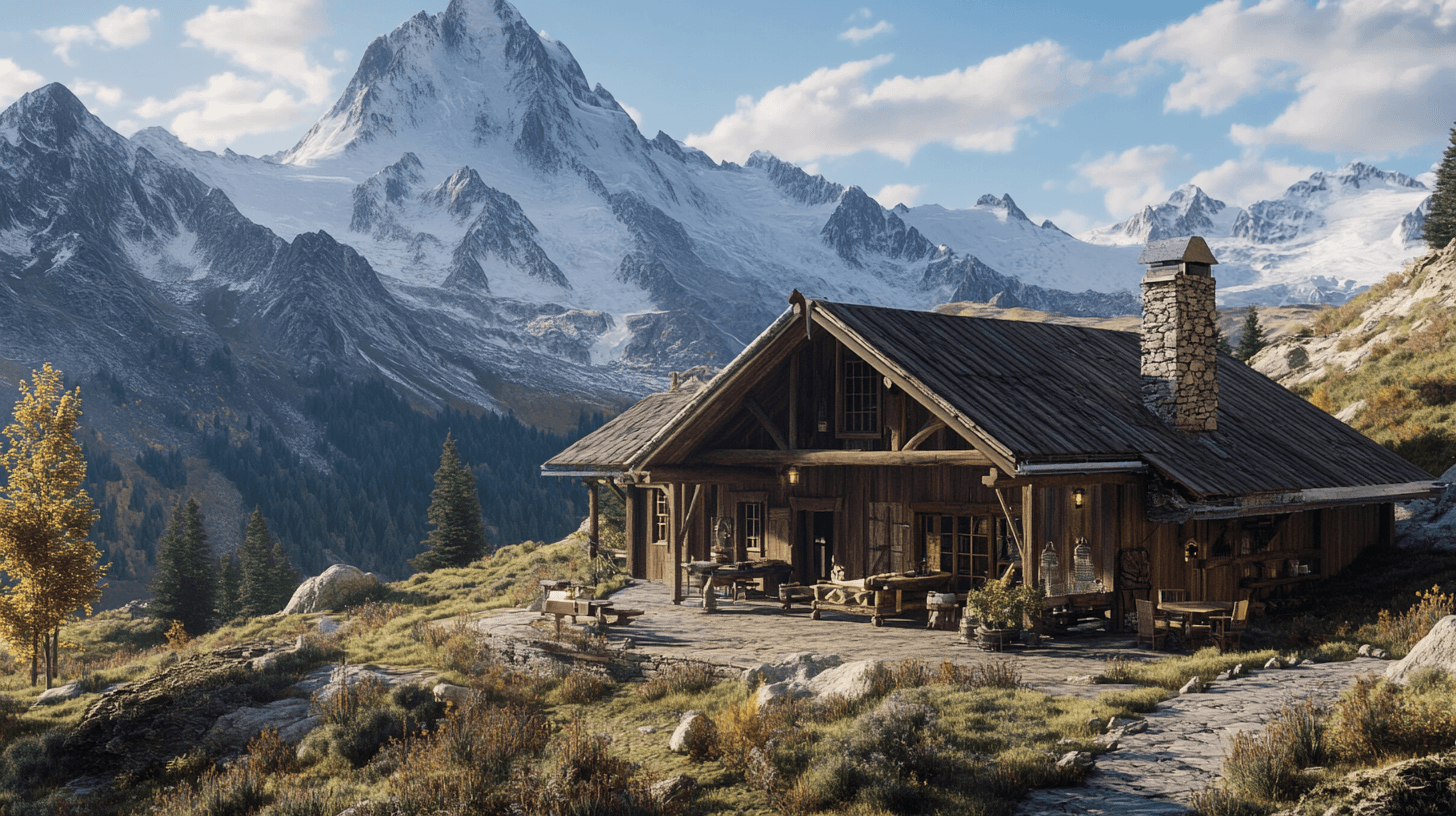 Mountain Lodge: Rustikal und behaglich in den Bergen