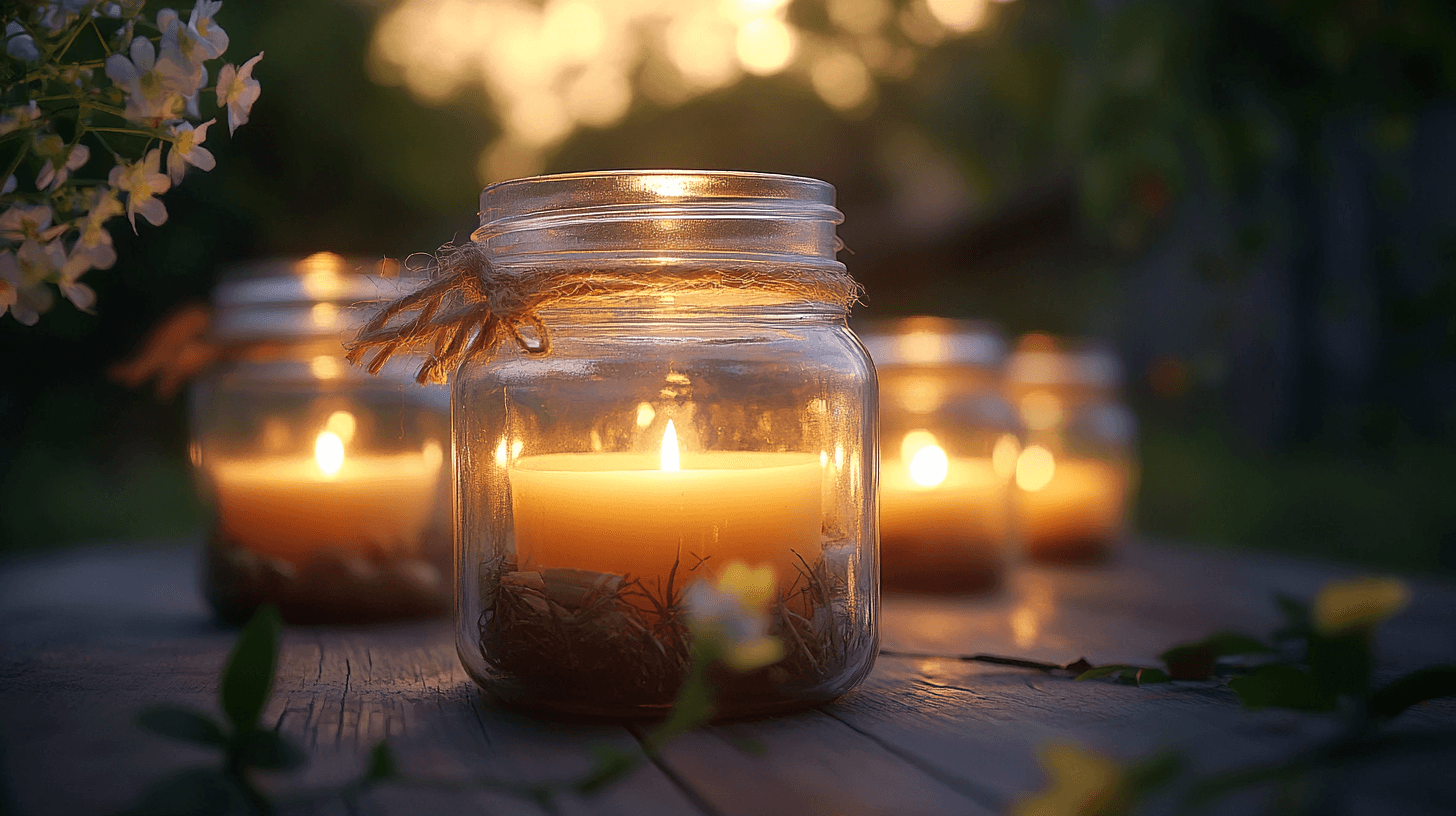DIY-Ideen für einzigartige Windlichter