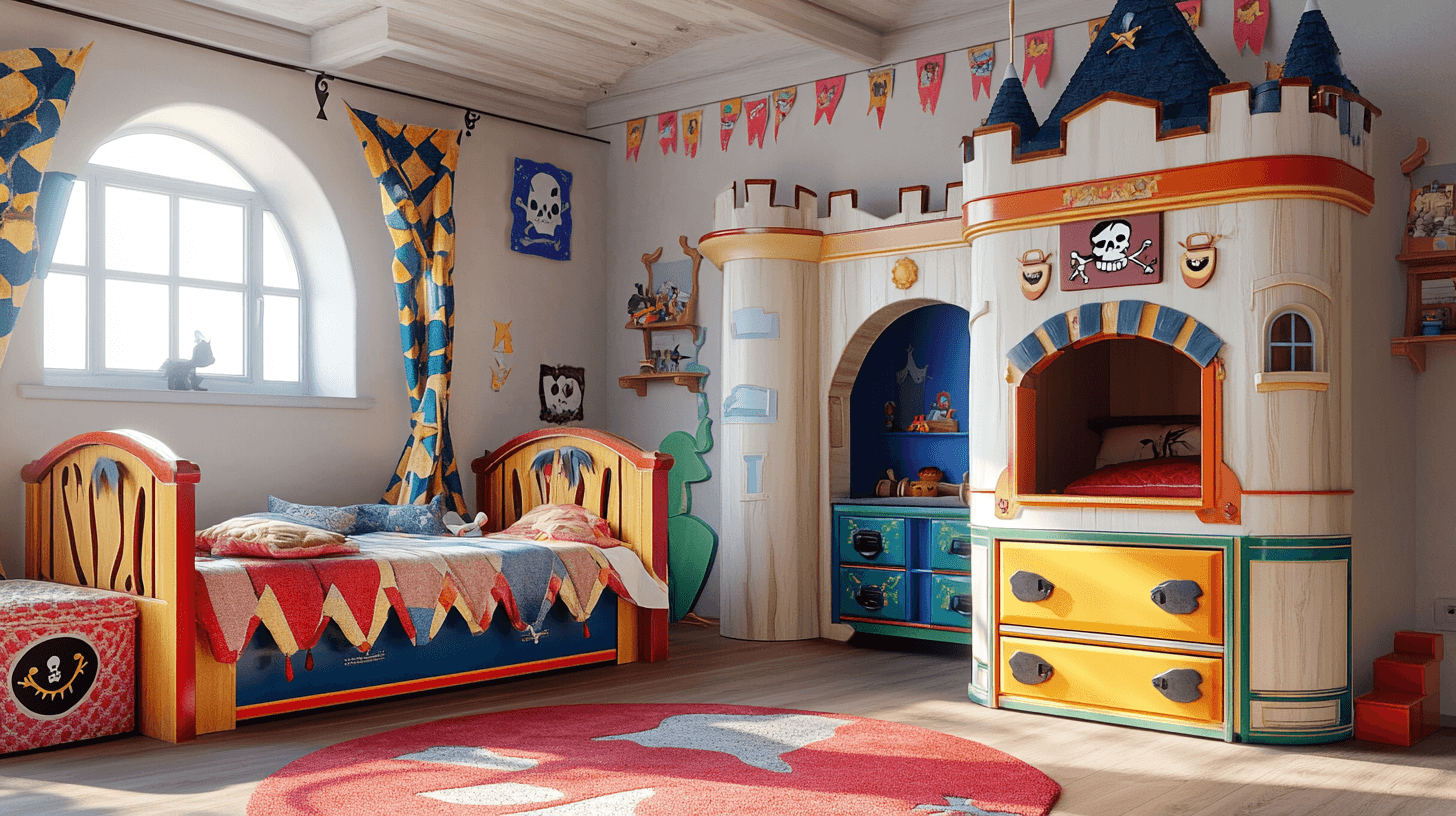 Möbel mit Themen für das Kinderzimmer