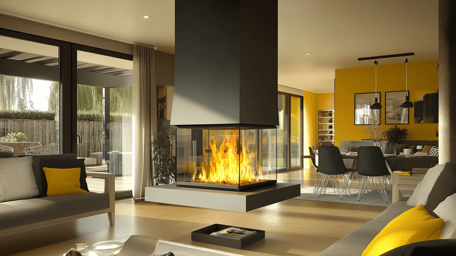 Kaminöfen als Designelement: Elegante Einbindung in dein Zuhause