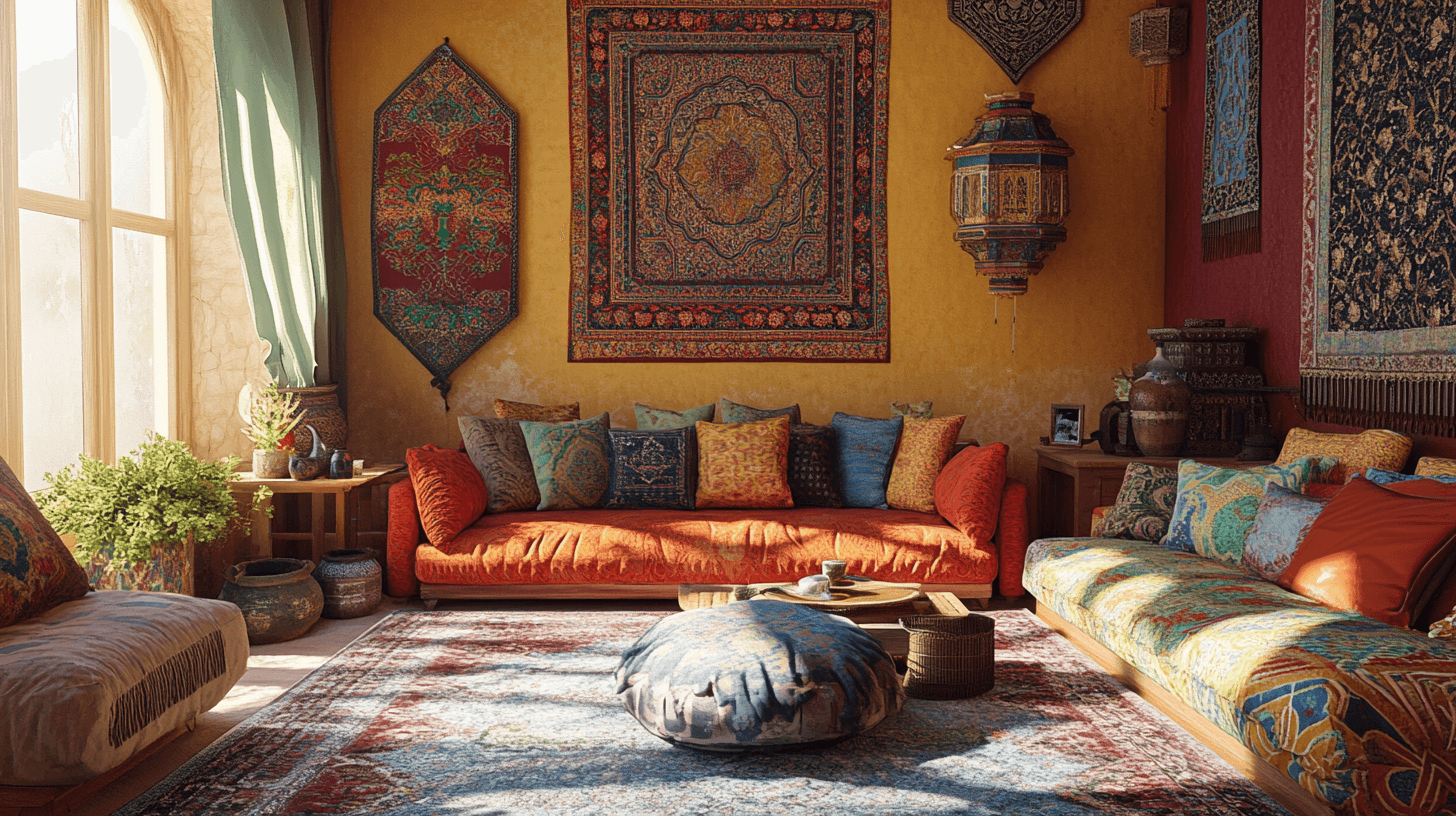 Orientalischer Stil: Farben und Formen aus dem Orient