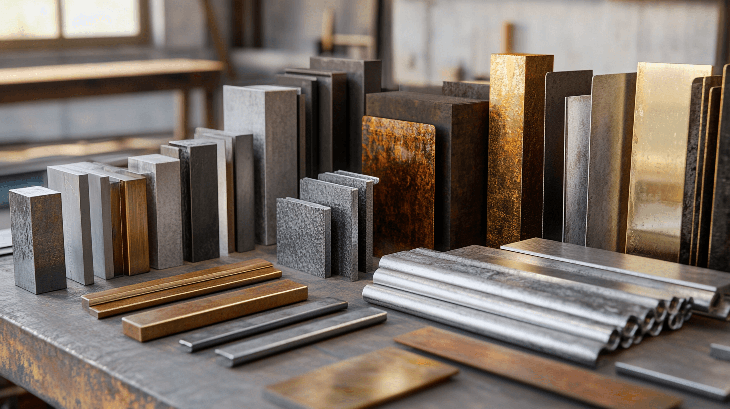 Unterschiedliche Metallarten und ihre Merkmale