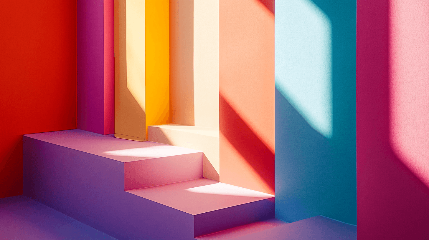 Farbpaletten für leuchtende Farben