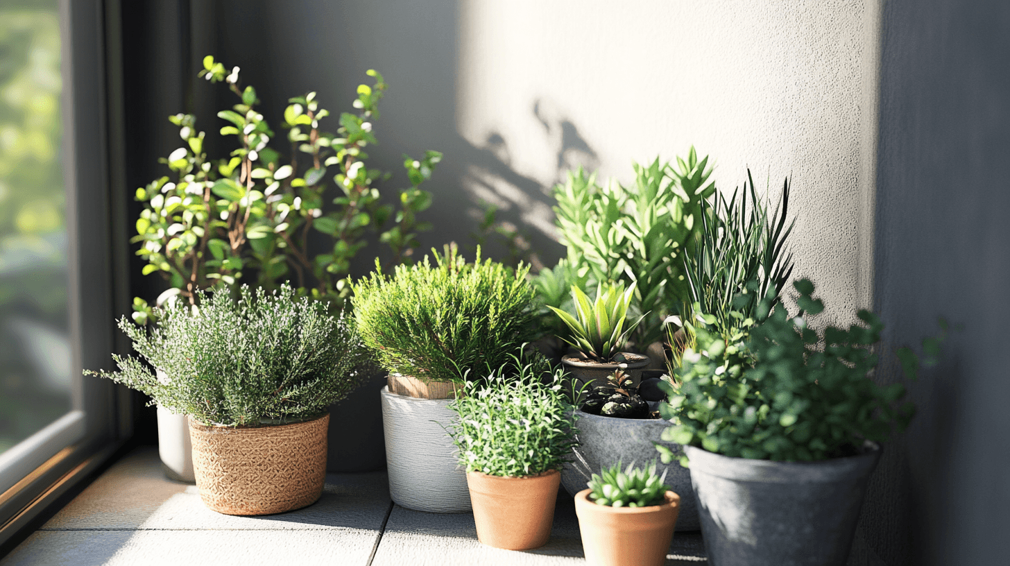 Einfach zu pflegende Pflanzen für den kleinen Balkon