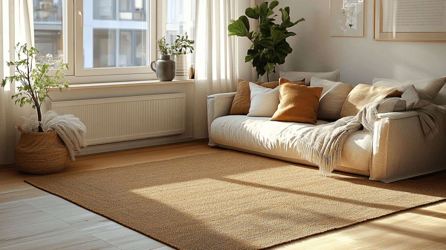 Sisal-Teppiche in unterschiedlichen Wohnstilen