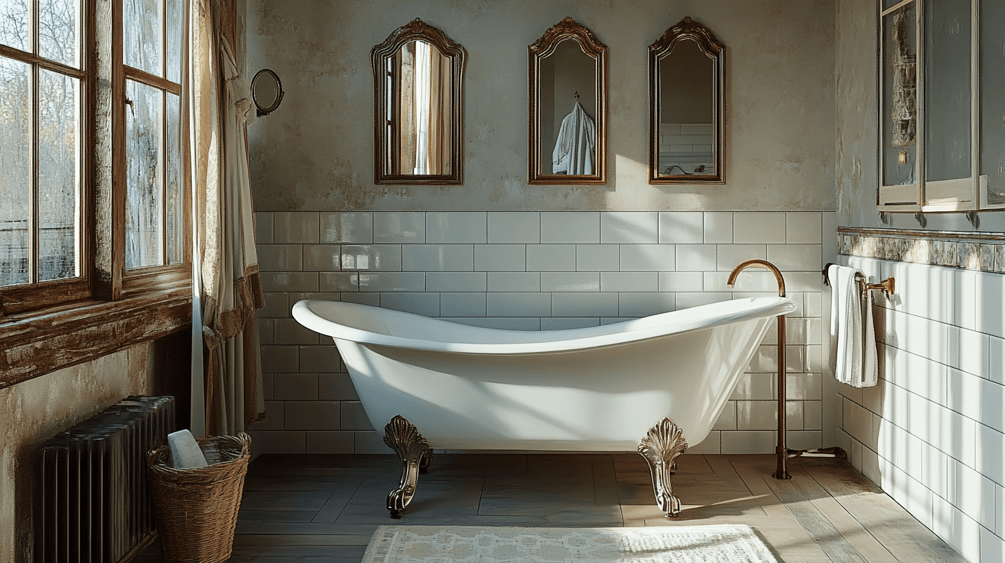 Badezimmer im Vintage-Stil: Nostalgische Elemente für das moderne Zuhause