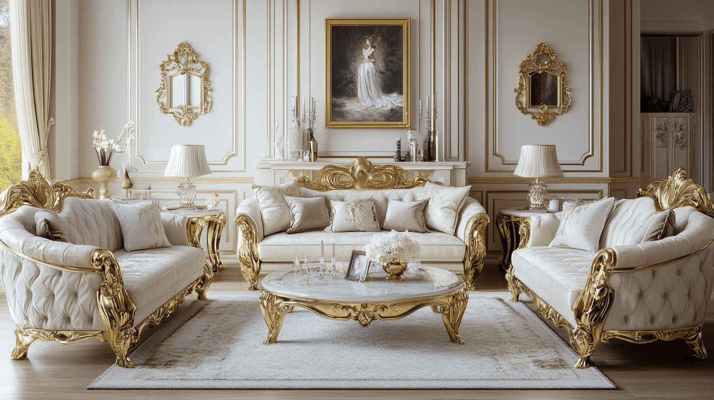 Moderner Glamour: Luxus mit einem Hauch von Glanz