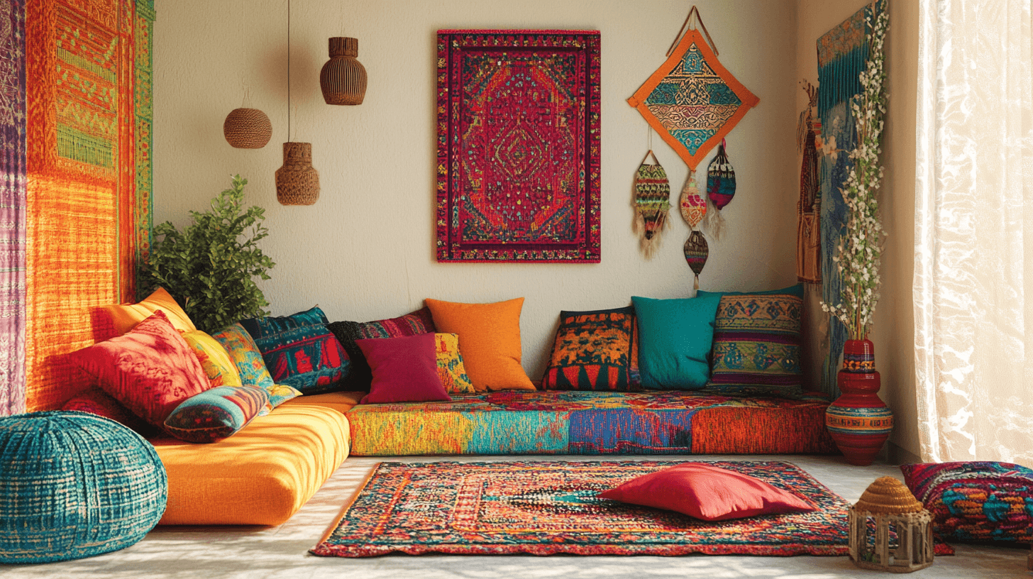 Dekoration und Accessoires als Farbakzente