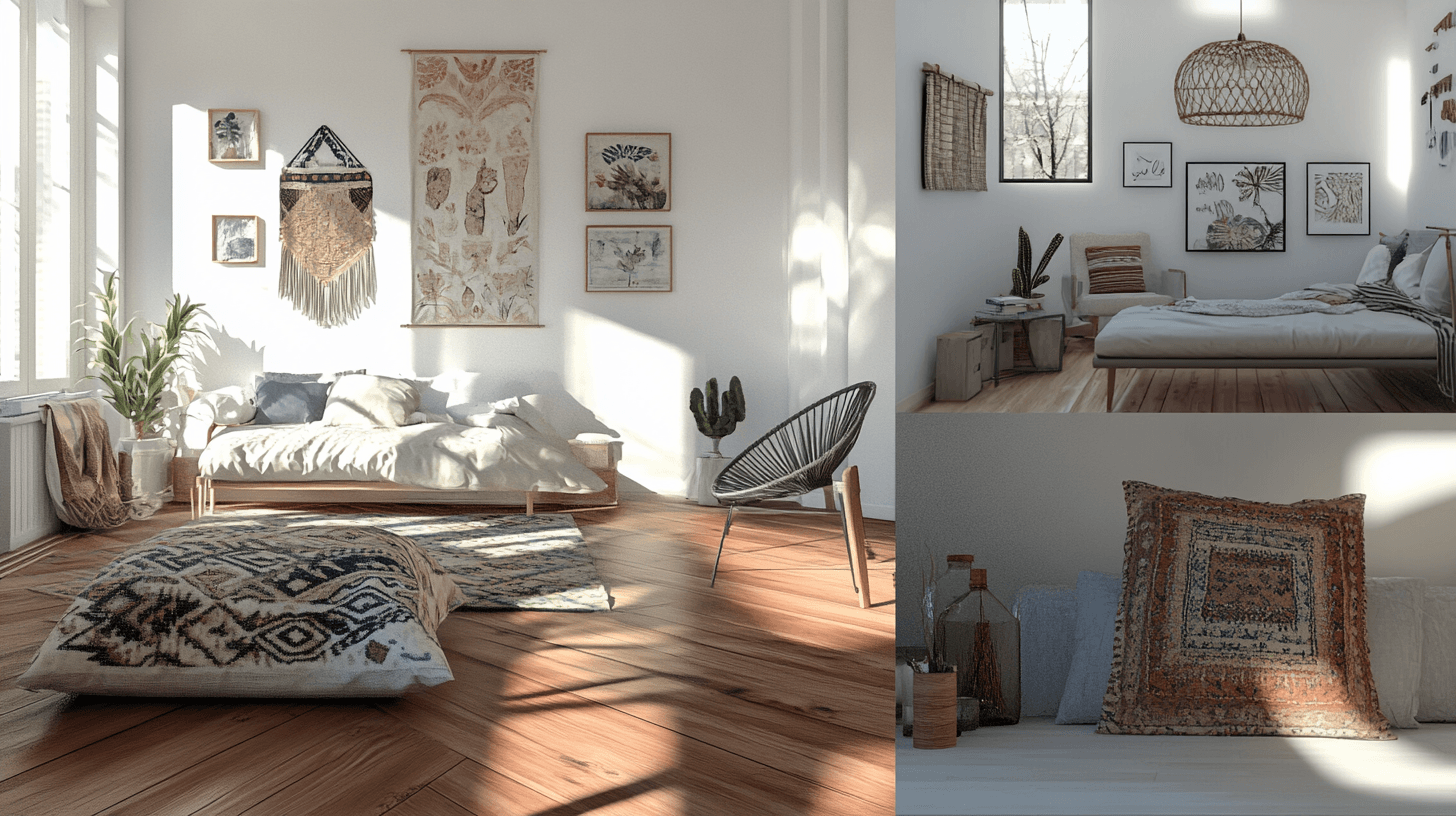 Wohnstile im Scandi-Boho: Wie du den Look in jedem Zimmer umsetzen kannst