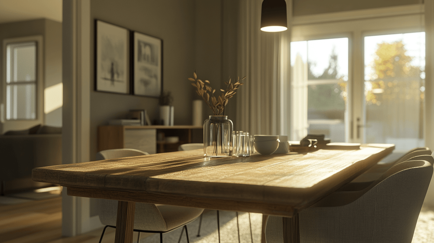 Esszimmer im modernen Landhausstil: Die ideale Kombination aus rustikalem Charme und modernen Elementen