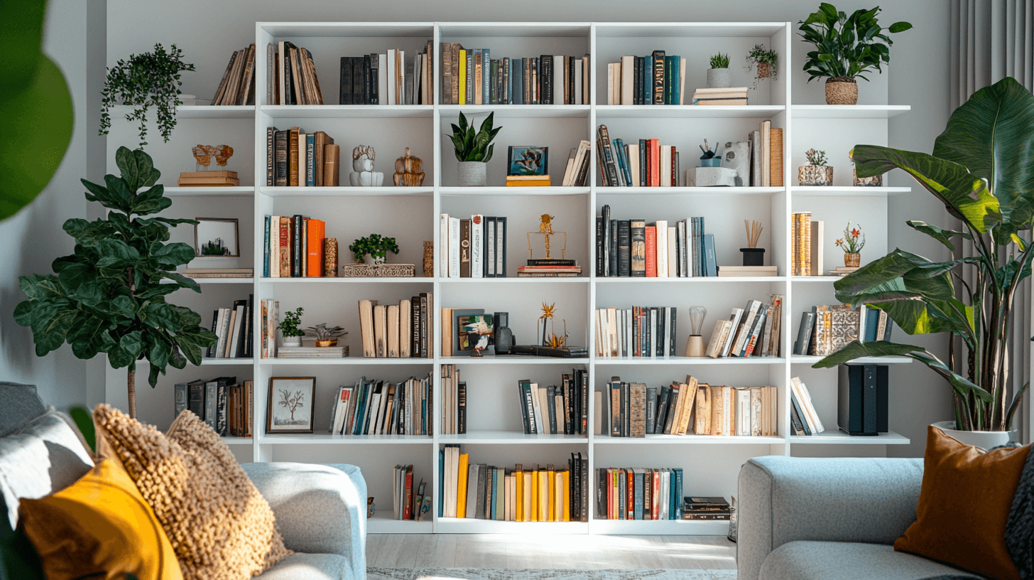 Mit Büchern dekorieren: Literarische Highlights schaffen