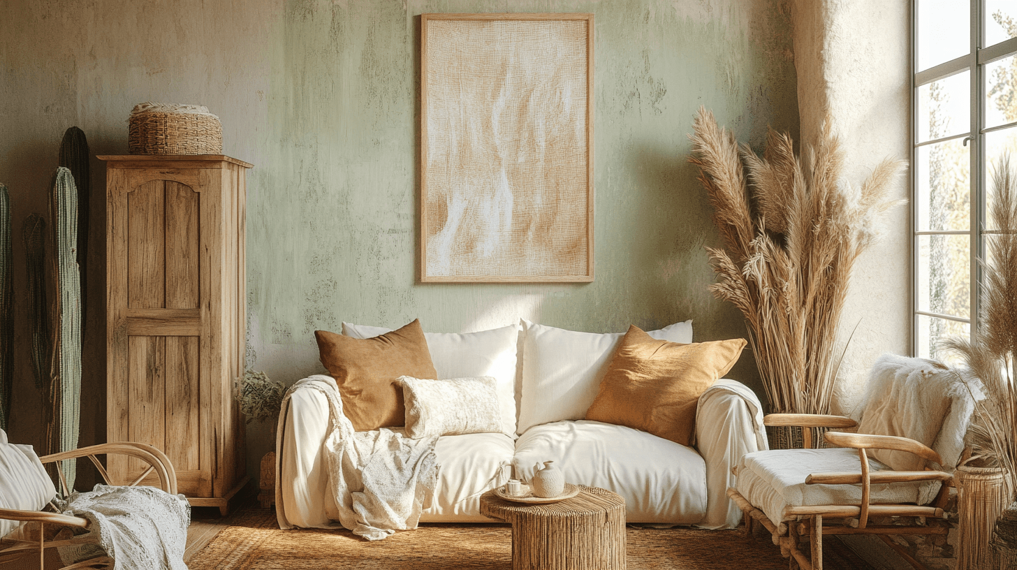 Farben und Materialien im Boho-Stil: Natürlich und voller Leben