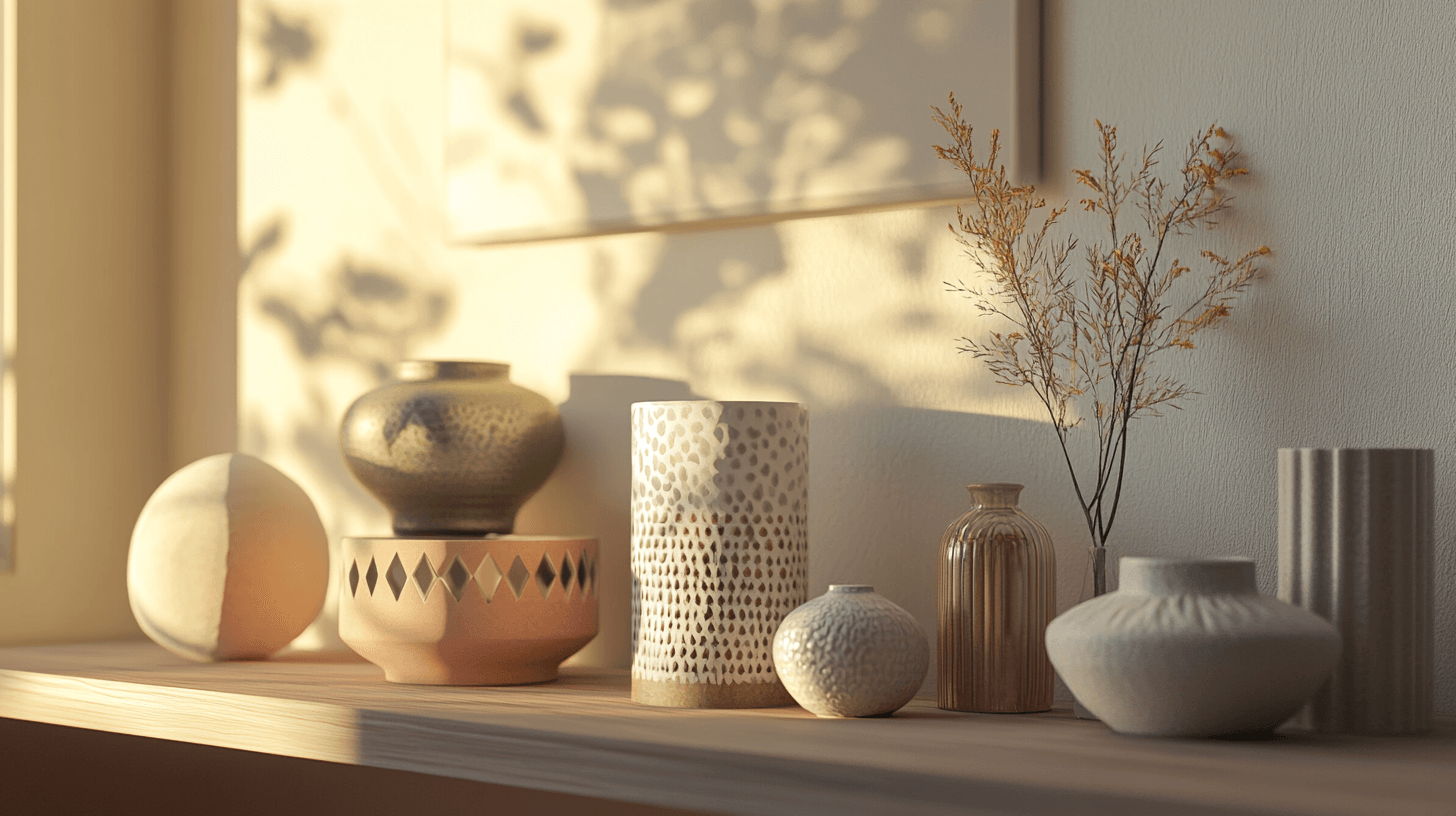 Vielfalt in der Dekoration: Accessoires und Kunstwerke