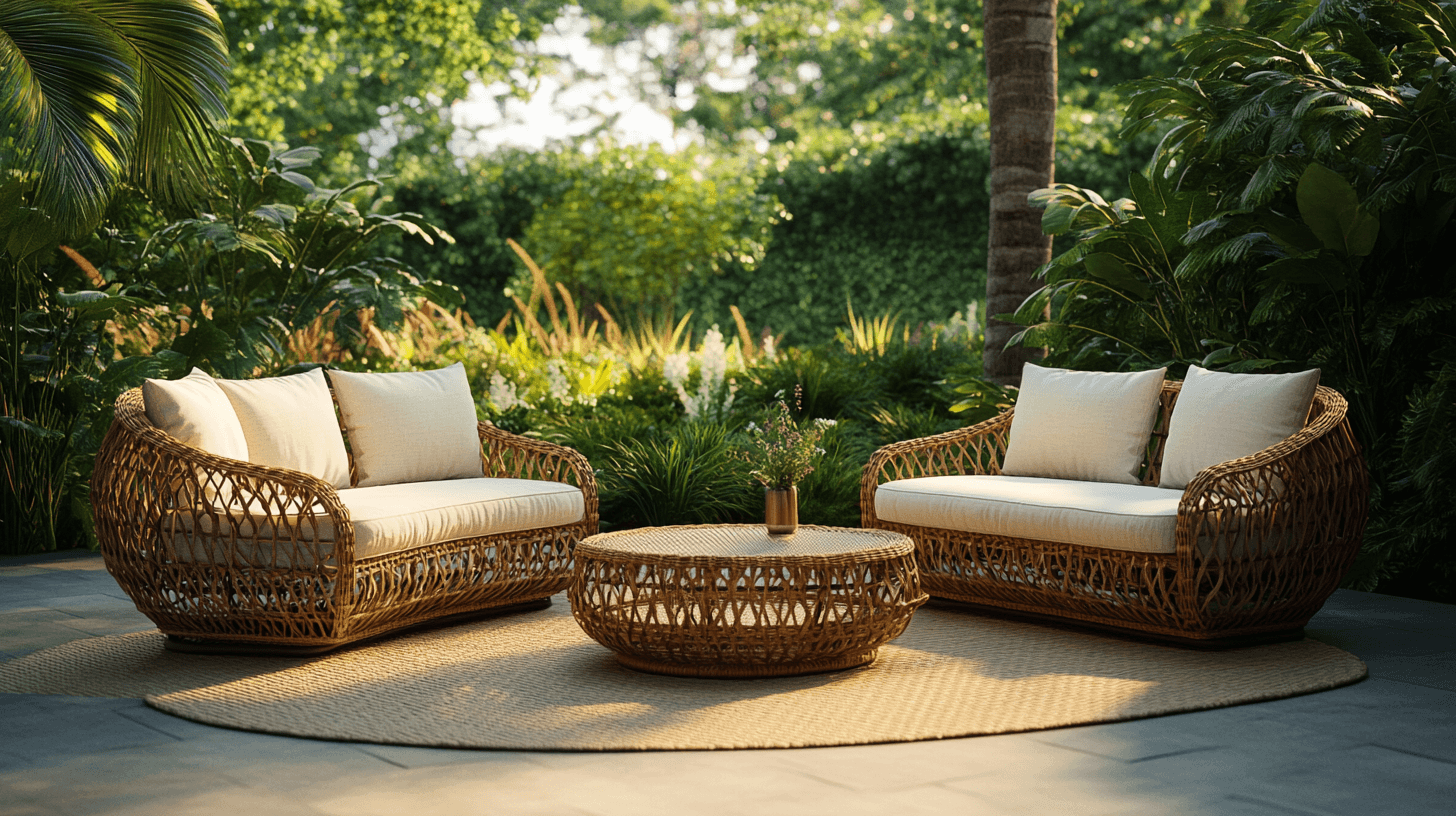 Rattan-Gartenmöbel: Leicht, stabil und immer im Trend