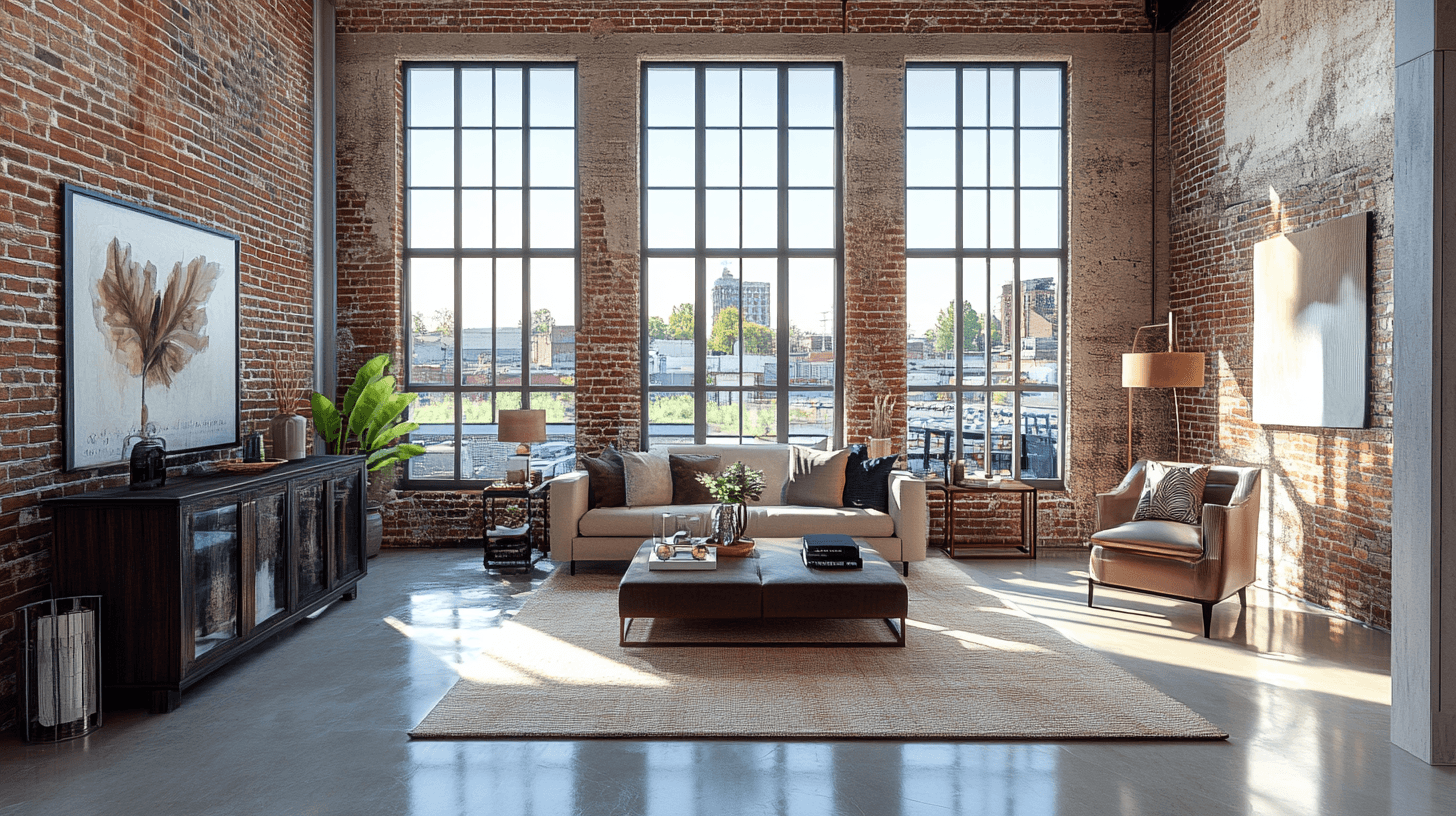 Urban Loft: Geräumig und unverputzt