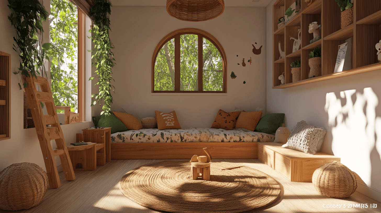 Waldstil-Dekoration: Originelle Ideen fürs Kinderzimmer