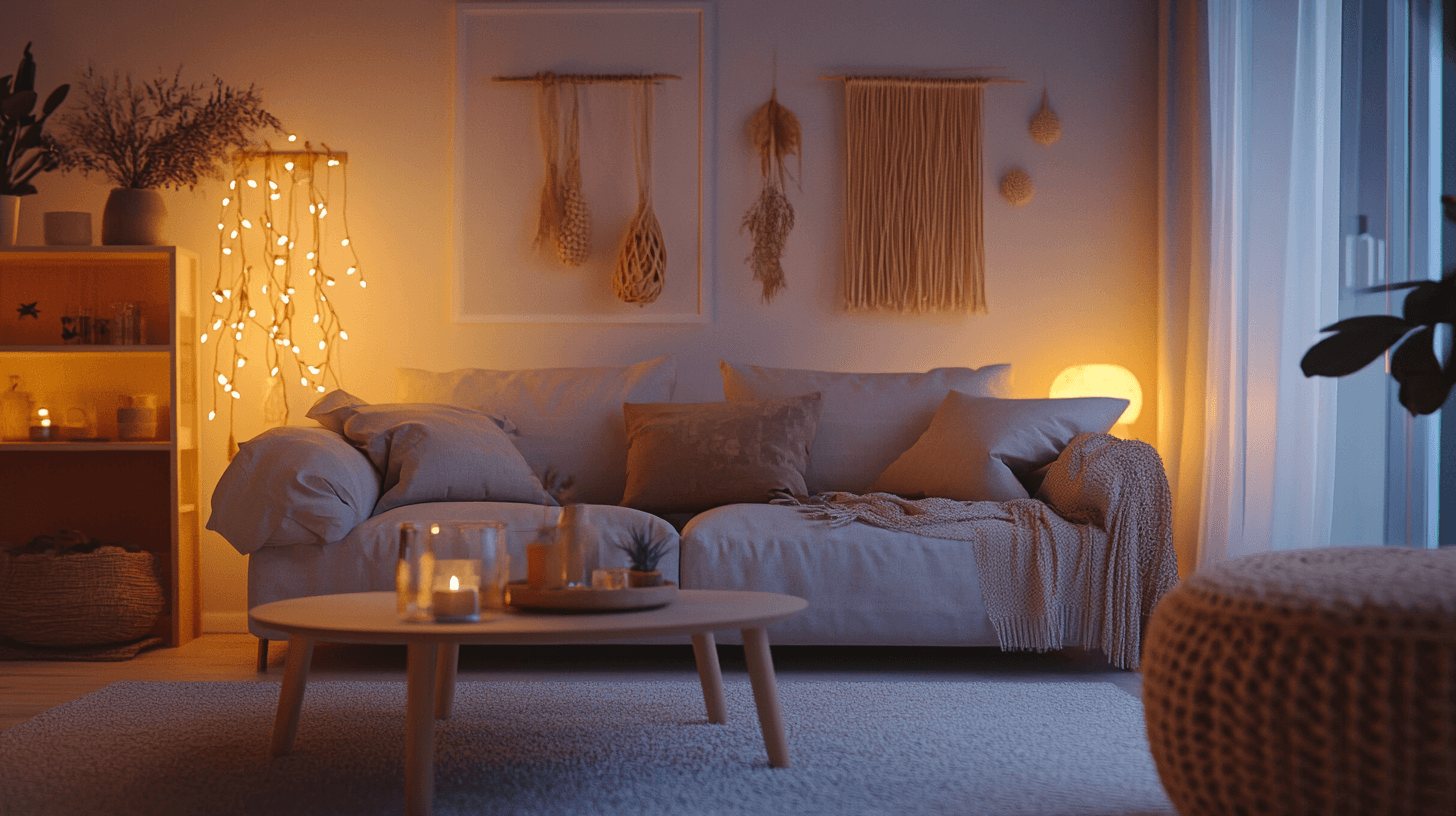 Deko-Elemente im New Nordic Stil