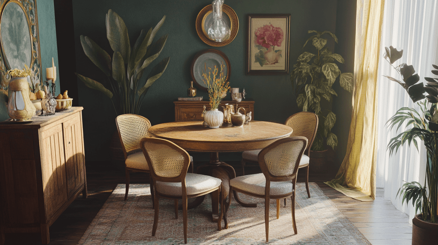 Die ideale Farbauswahl für ein Vintage-Esszimmer