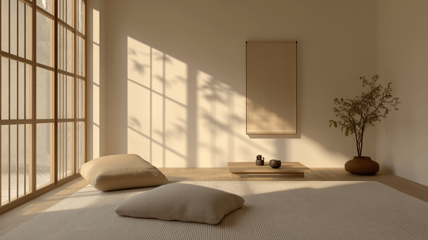 Japandi Minimalismus: Klare Linien und Gelassenheit
