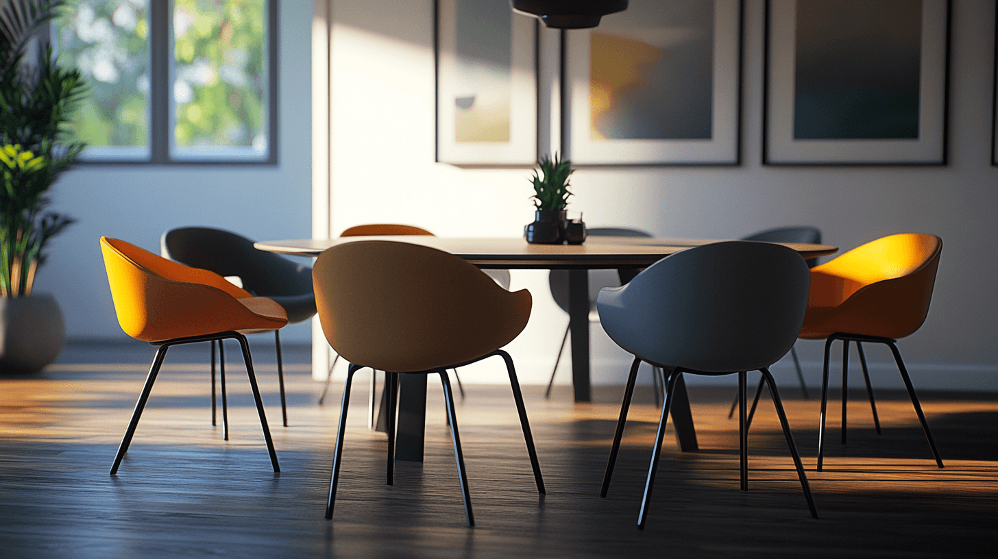 Elegantes Sitzen: Designer-Stühle für Esszimmer und Küche