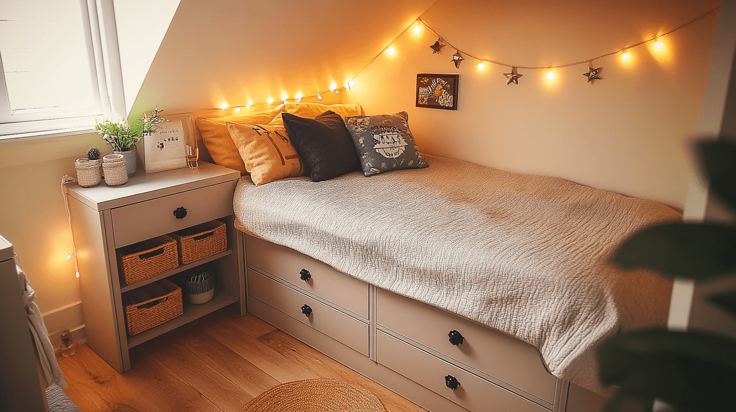Kleines Schlafzimmer gestalten: Funktionalität und Gemütlichkeit im Miniformat