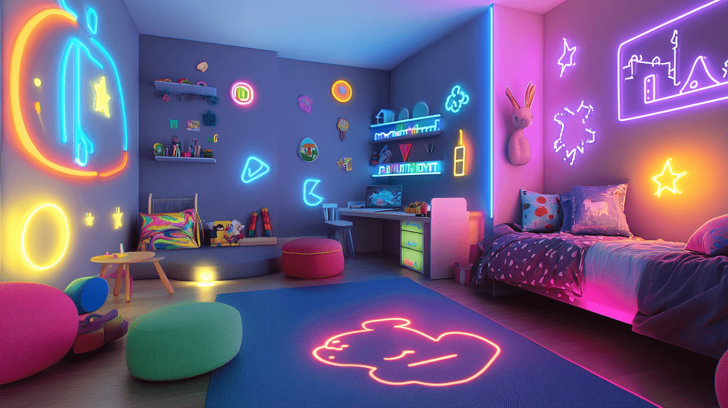Ideen zur Dekoration mit Neonfarben: Kreativität anregen