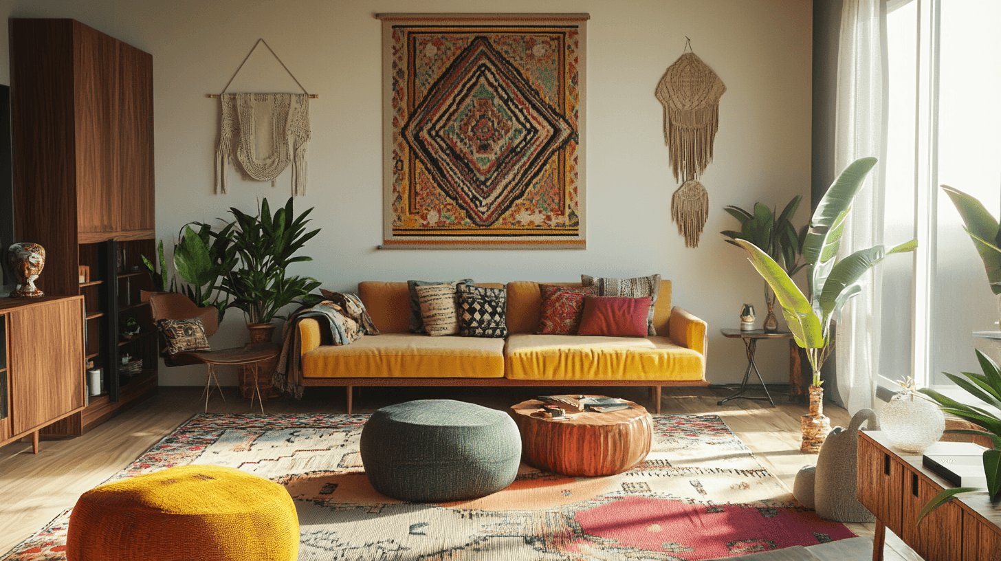 Boho-Mid-Century-Mix: Der ideale Stilbruch