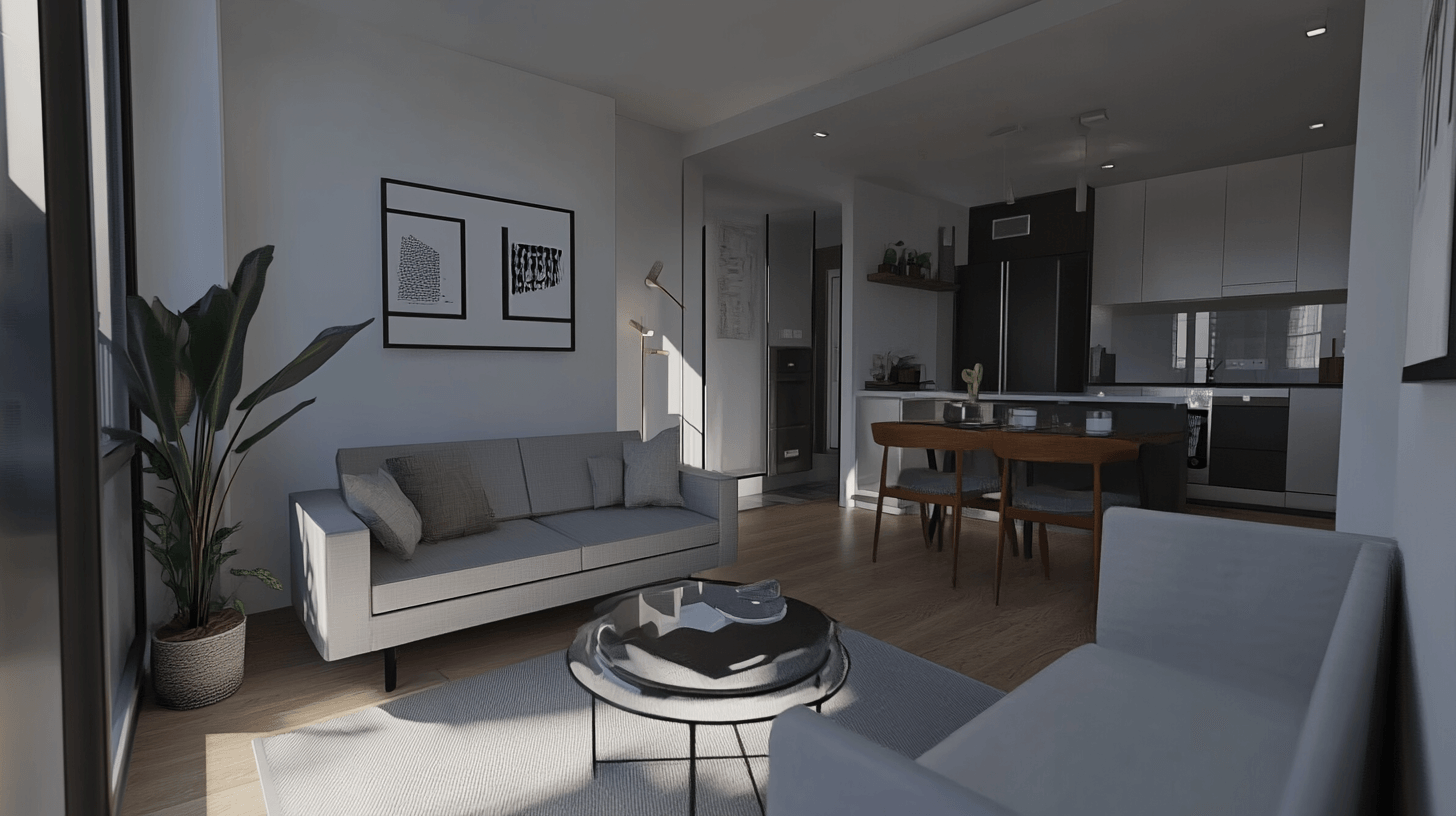 Urbaner Minimalismus: Wenig Raum, aber viel Stil