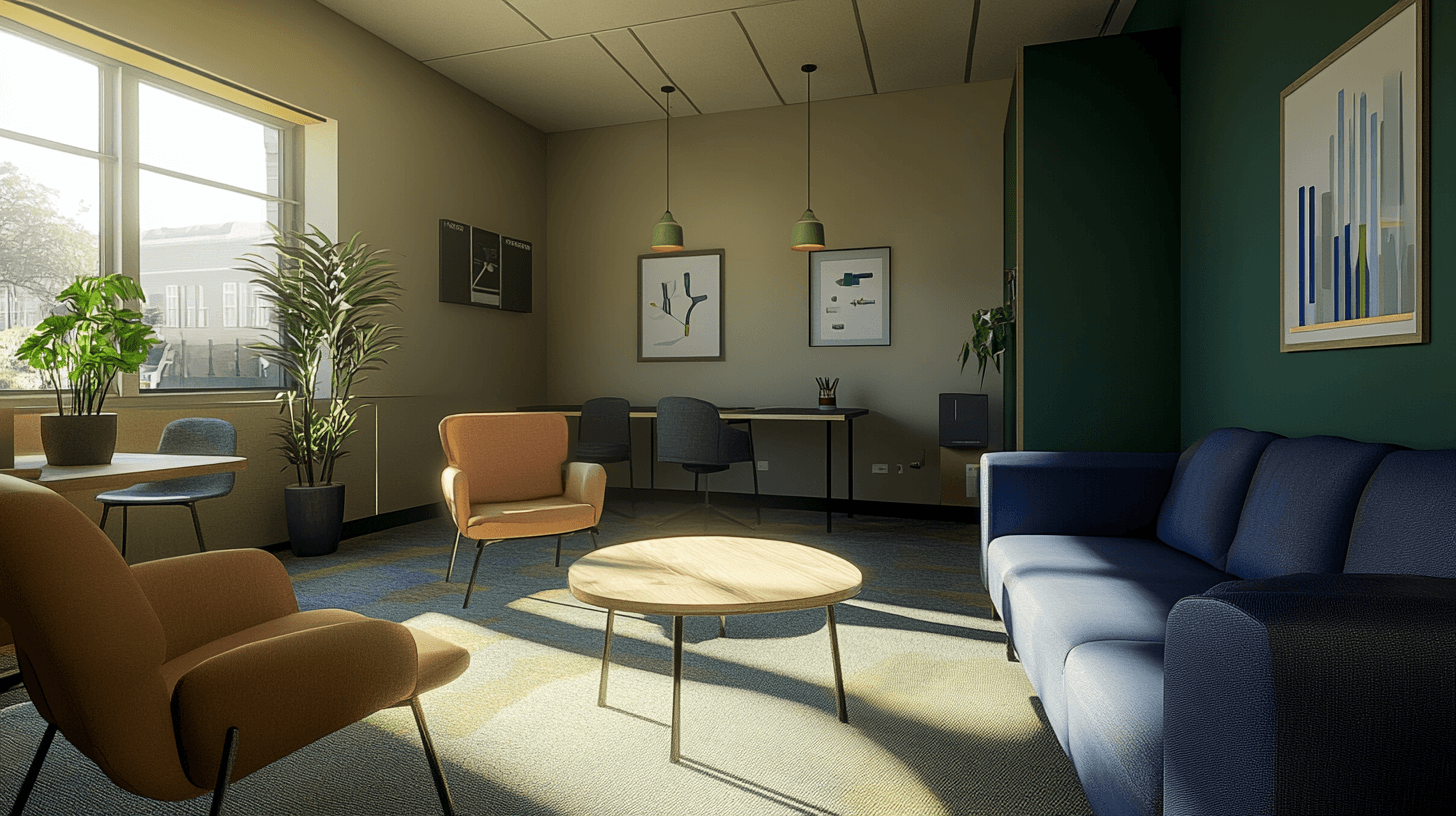 Farbpalette fürs Büro: Kreativität und Produktivität steigern