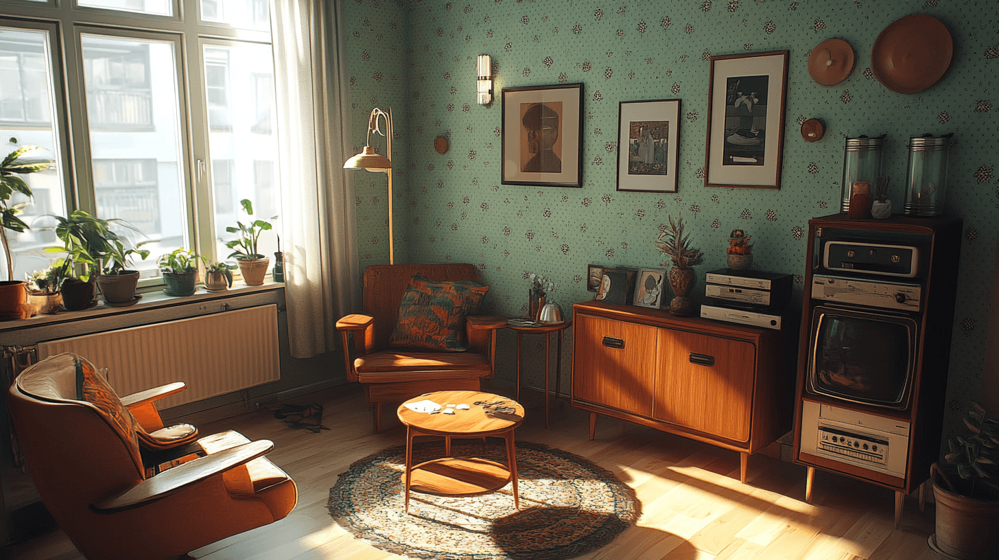 Einrichtung im Nordic Vintage Stil