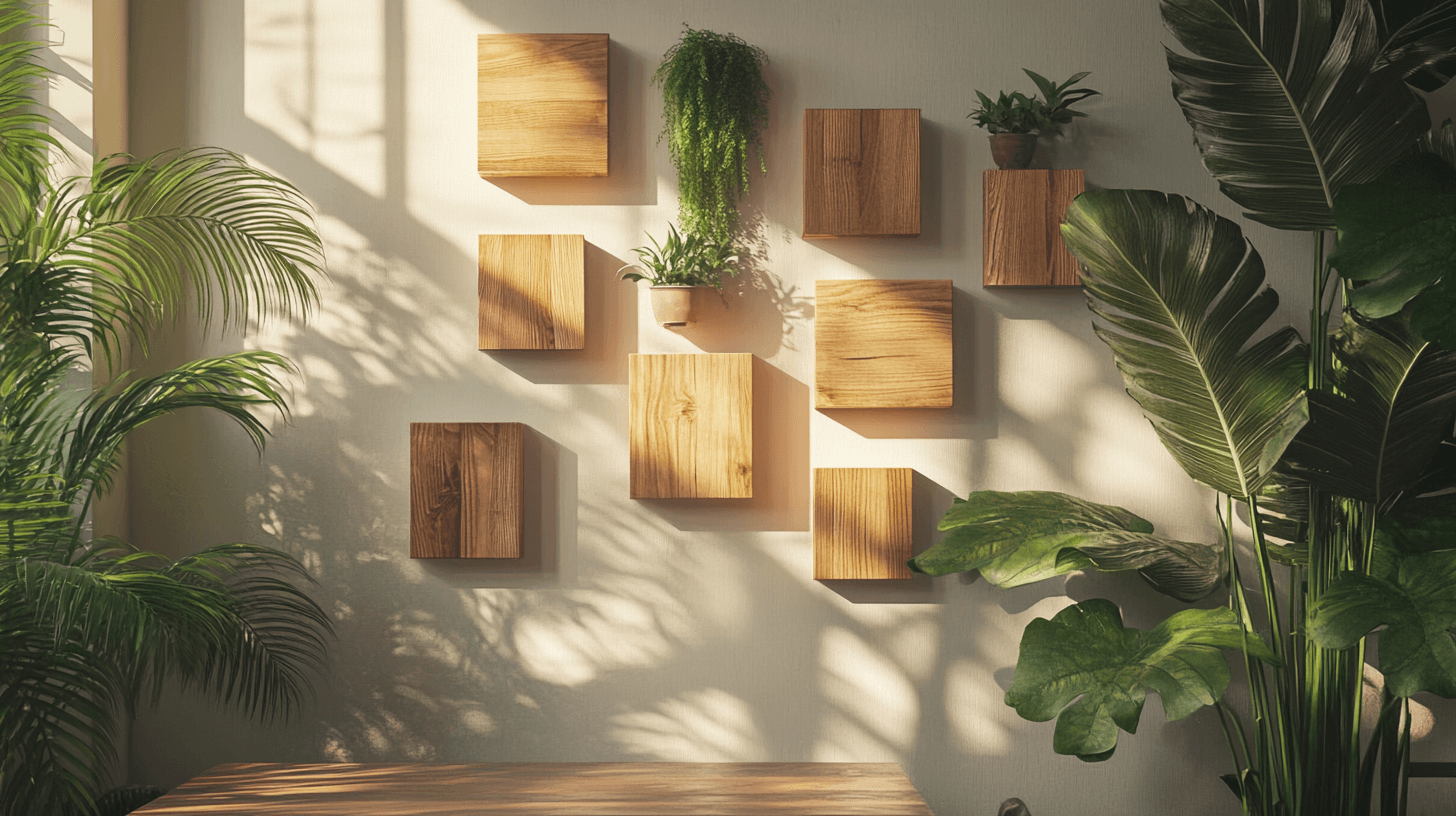 Dekorative Holzelemente für das besondere Etwas