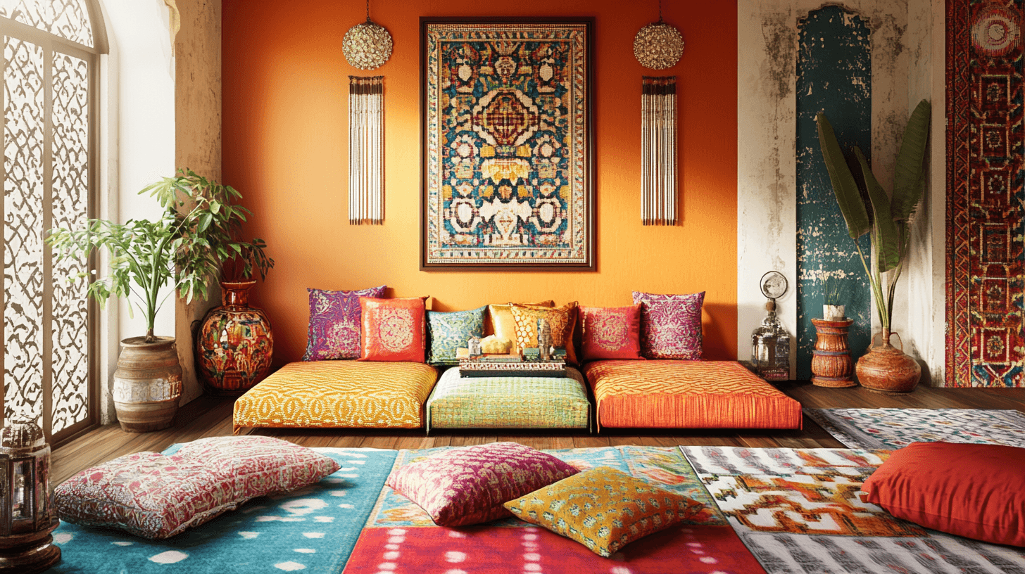 Indischer Ethno-Chic: Bunte Muster und traditionelle Elemente