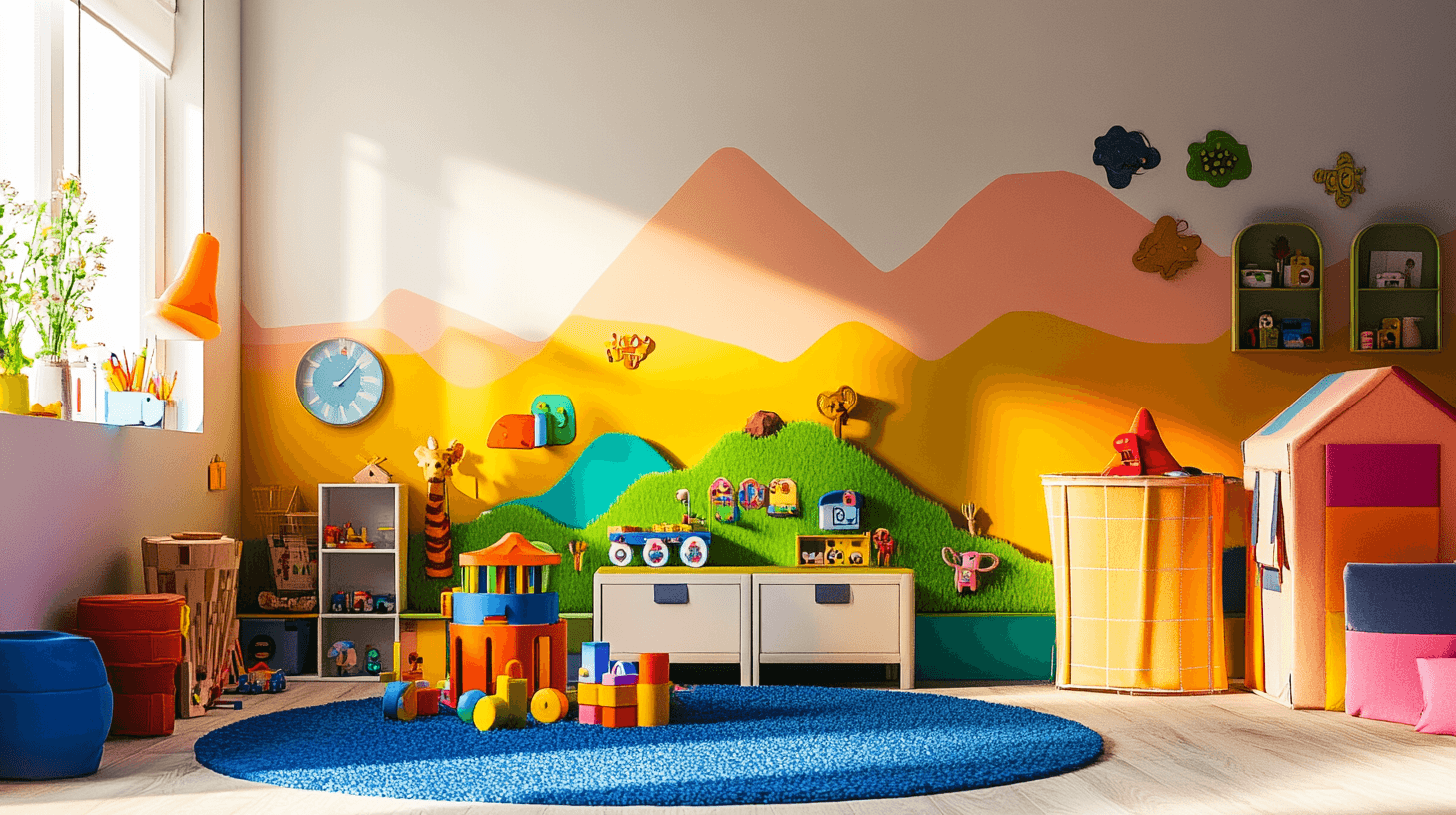 Kinderzimmer mit Spielwelt: Kreativität und Spass fördern