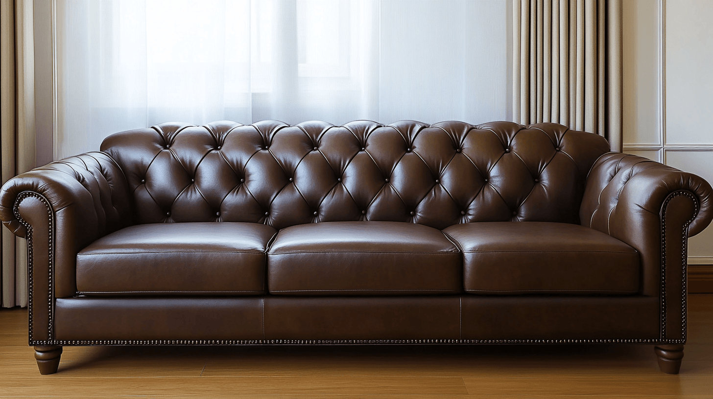Ein Touch von Luxus: Ledersofas für dein Wohnzimmer