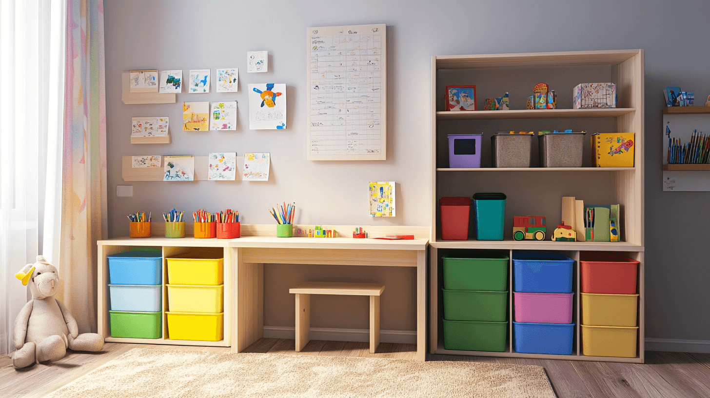 Möbel für ein fantasievolles und aufgeräumtes Kinderzimmer