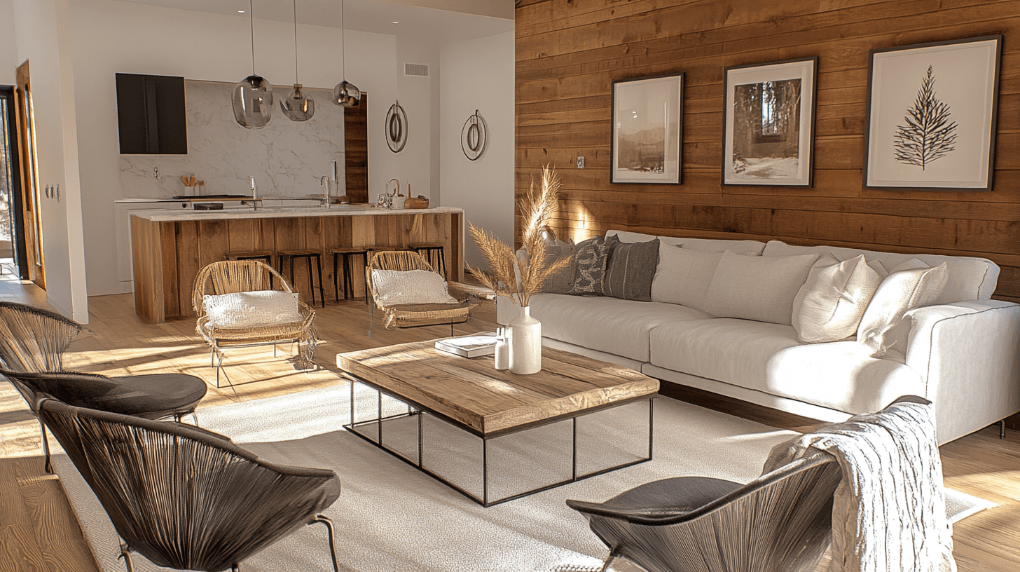 Wohnstile kombinieren: Modernes Design trifft auf rustikalen Charme