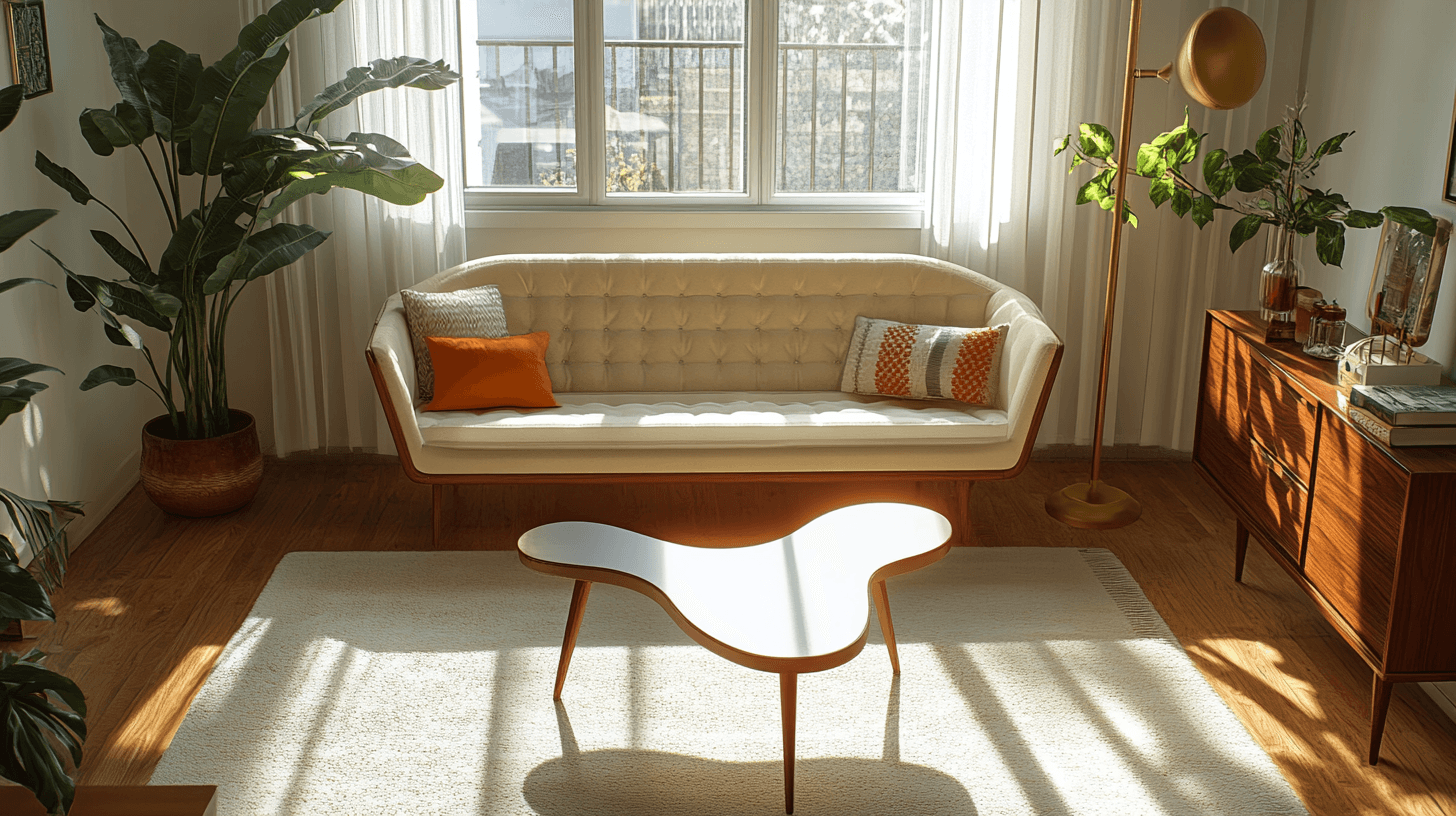 Möbel im Stil des Mid-Century Modern